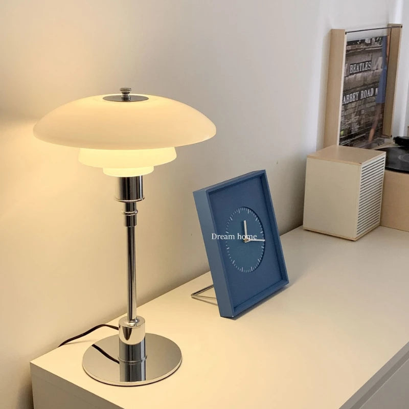 Modern Metallic Desk Lamp